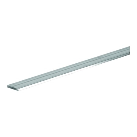 Steelworks SteelWorks 0.0625 in. X 0.75 in. W X 3 ft. L Aluminum Flat Bar 1 pk 11311